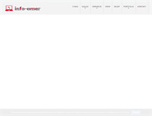 Tablet Screenshot of info-omer.pl